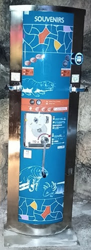 Muntautomaat Faunia 2025-4 in Madrid
