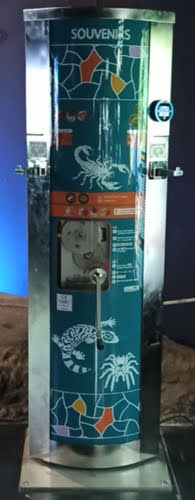 Muntautomaat Faunia 2025-6 in Madrid