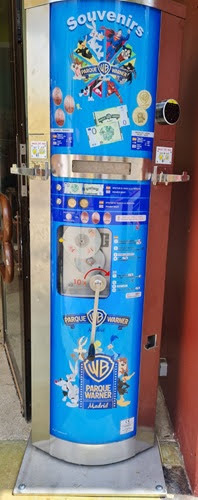 Muntautomaat Parque Warner 2025-4 in San Martín de la Vega