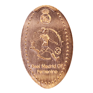 Real Madrid Femenino – Pièce écrasée