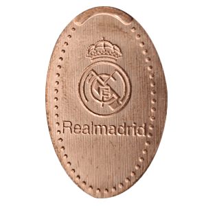 Real Madrid. Escudo centro – Pressmünze