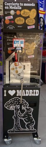 Muntautomaat Turística 2026 in Madrid