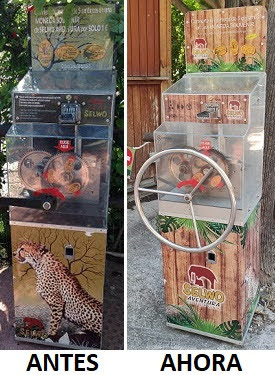 Münzautomat Selwo Aventura 2 in Autovia Costa del Sol, KM 162.500, 29680 Estepona – Titelbild