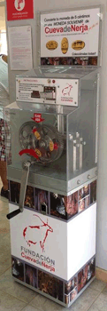 Münzautomat Cueva de Nerja – Titelbild