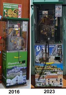 Münzautomat Frigiliana – Titelbild