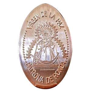 Virgen de la Paz – Pressmünze
