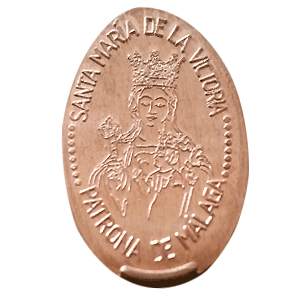 Virgen de la Victoria – Pressmünze