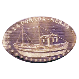 La Dorada, barco de Chanquete – Pressmünze
