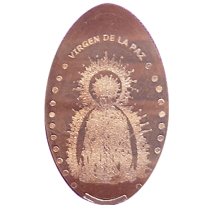 Virgen de la Paz – Pressmünze
