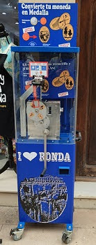 Münzautomat Ronda Turística (2022-3) in Ronda
