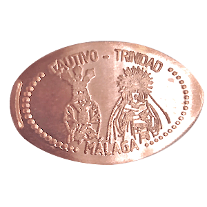 Cristo Cautivo y Trinidad coronada – Geplette munt