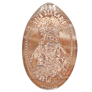 Virgen del Carmen – Pressmünze