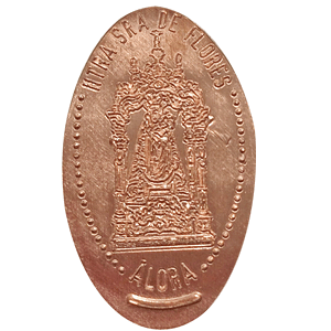 Virgen de Flores – Pressmünze