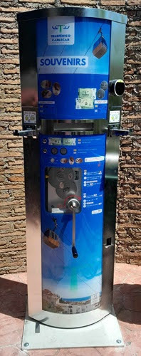Máquina de monedas Teleférico Benalmádena (2025) en Benalmádena