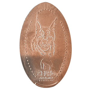 Lince ibérico – Moneda elongada