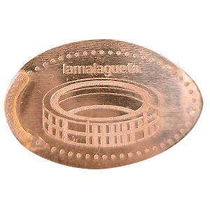 Souvenirmunt Plaza de toros La Malagueta in Málaga