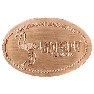Flamencos – Moneda elongada
