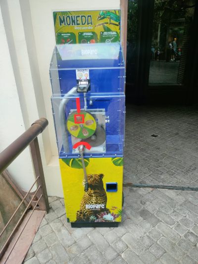 Muntautomaat Bioparc Fuengirola (2026-2) in Fuengirola