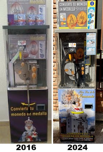 Münzautomat Ntra. Sra. de la Fuensanta in Santuario de la Fuensanta, 30157 Murcia – Titelbild