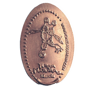 Jirafa – Pièce écrasée
