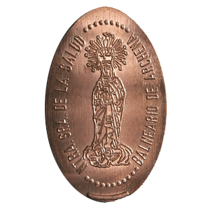 Virgen de la Salud – Pressmünze
