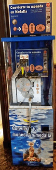 Münzautomat Balneario in Archena – Titelbild