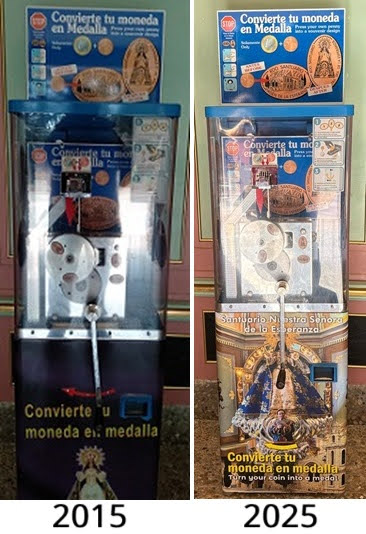 Münzautomat Ntra. Sra. de la Esperanza ( 2014 ) in Calasparra – Titelbild