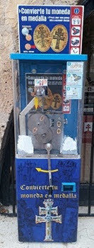 Muntautomaat Santísima y Vera Cruz (2014) in Caravaca de la Cruz