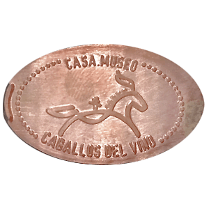 Logo Museo. Caballo con cruz – Pressmünze