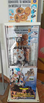 Muntautomaat Caballos del vino in Caravaca de la Cruz