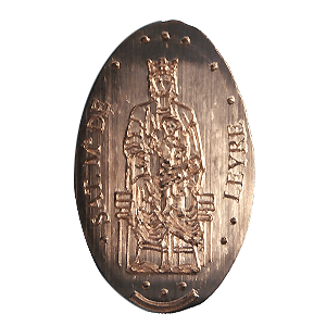 Virgen de Leyre – Pressmünze
