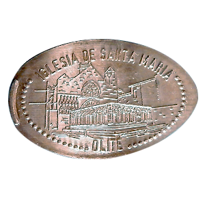Portada Santa María la Real – Pressmünze