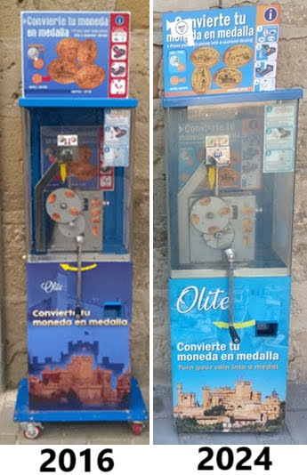 Münzautomat Castillo de Olite in Olite / Erriberri – Titelbild