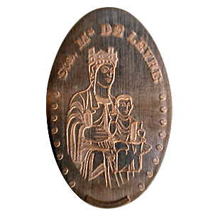 Virgen de Leyre – Pressmünze