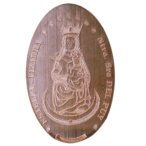 Virgen del Puy – Pressmünze