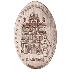 Ayuntamiento de Pamplona – Pressmünze