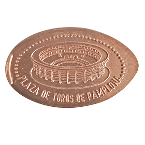 Souvenirmünze Pamplona (2022) in Pamplona / Iruña