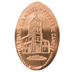 Colegiata San Miguel – Geplette munt