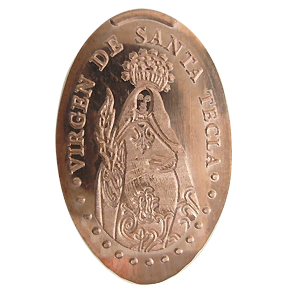 Virgen de Santa Tecla – Pressmünze