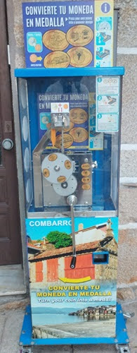 Münzautomat Combarro (2022-2) in Poio – Titelbild