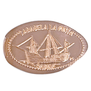 Carabela La Pinta – Pressmünze