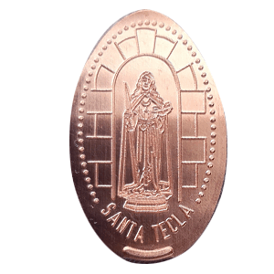 Virgen de Santa Tecla – Pressmünze