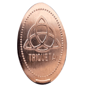 Triqueta – Pressmünze