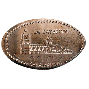 Catedral de Salamanca – Geplette munt