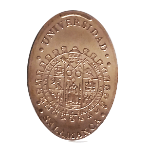 Escudo – Pièce écrasée