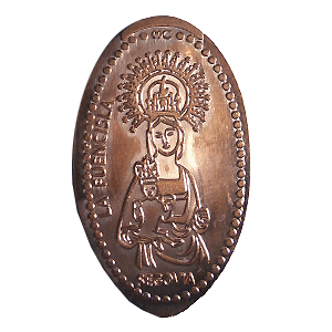 Virgen de la Fuencisla – Geplette munt