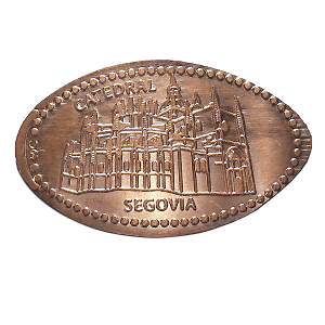 Catedral de Segovia – Geplette munt