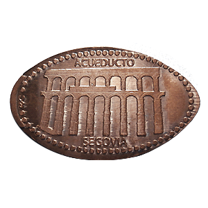 Acueducto de Segovia – Geplette munt