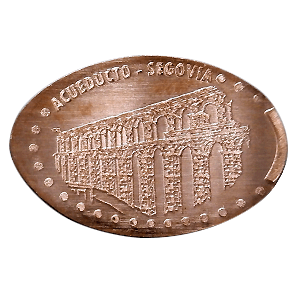 Acueducto de Segovia – Geplette munt