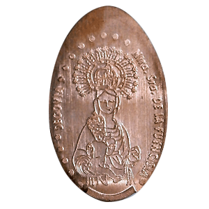 Virgen de la Fuencisla – Geplette munt